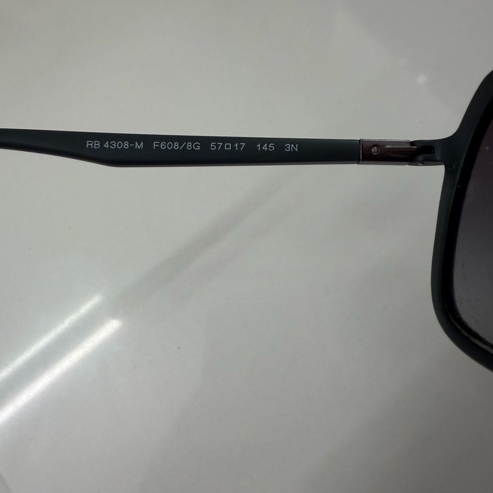 Ray-Ban x Ferrari Black Sunglasses Yellow Temple Tips Unisex - Picture 11 of 13